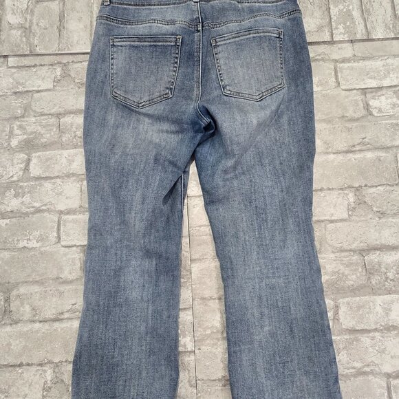 NYDJ 2P‎ LiftxTuck Ami Skinny Capris Denim Light Blue - Picture 6 of 10
